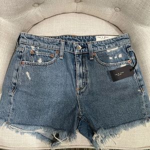 rag & bone Dre Low-Rise Short-Misha Destructed-25